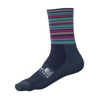 ALÉ Cyklistické ponožky klasické - FLASH - modrá M