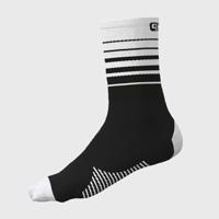 ALÉ Cyklistické ponožky klasické - ONE - bílá/černá L