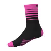 ALÉ Cyklistické ponožky klasické - ONE - růžová