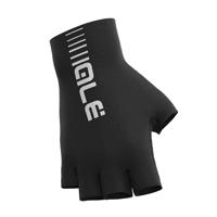 ALÉ Cyklistické rukavice krátkoprsté - SUNSELECT CRONO - bílá/černá M