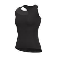 ALÉ Cyklistický dres bez rukávů - PRAGMA COLOR BLOCK - černá M