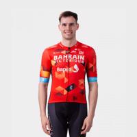 ALÉ Cyklistický dres s krátkým rukávem - BAHR VICTORIOUS 2022 - červená/modrá/bílá