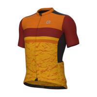 ALÉ Cyklistický dres s krátkým rukávem - EARTH OFF ROAD - GRAVEL - žlutá M