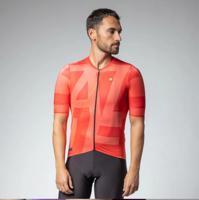 ALÉ Cyklistický dres s krátkým rukávem - PR-E SYNERGY - červená 2XL