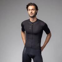 ALÉ Cyklistický dres s krátkým rukávem - PRAGMA COLOR BLOCK - černá 4XL