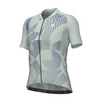ALÉ Cyklistický dres s krátkým rukávem - PRAGMA ENJOY - světle zelená M