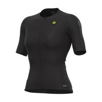 ALÉ Cyklistický dres s krátkým rukávem - R-EV1 RACE SPECIAL LADY - černá S