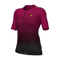 ALÉ Cyklistický dres s krátkým rukávem - R-EV1 VELOCITY 2.0 - červená XS