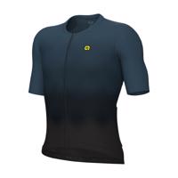 ALÉ Cyklistický dres s krátkým rukávem - R-EV1 VELOCITY 2.0 - šedá L