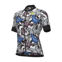ALÉ Cyklistický dres s krátkým rukávem - VANESSA PR-E - černá L