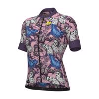 ALÉ Cyklistický dres s krátkým rukávem - VANESSA PR-E - růžová XL