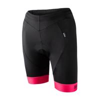 BIANCHI MILANO Cyklistické kalhoty krátké bez laclu - AVOLA LADY - černá/růžová XS