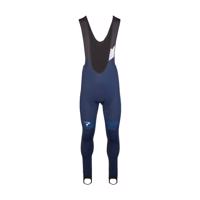 BIORACER Cyklistické kalhoty dlouhé s laclem - kalhoty - modrá XL