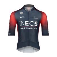 BIORACER Cyklistický dres s krátkým rukávem - INEOS GRENADIERS '22 - modrá/červená