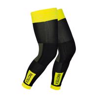 BIOTEX Cyklistické návleky po celé délce nohy - THERMAL - černá/zelená