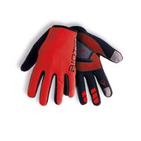 BIOTEX Cyklistické rukavice dlouhoprsté - EPIC - červená/černá L