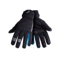 BIOTEX Cyklistické rukavice dlouhoprsté - EXTRAWINTER - černá/modrá L