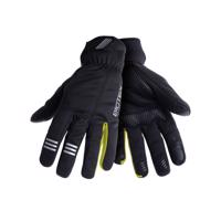 BIOTEX Cyklistické rukavice dlouhoprsté - EXTRAWINTER - černá/žlutá M