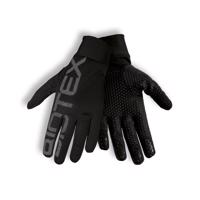 BIOTEX Cyklistické rukavice dlouhoprsté - THERMAL TOUCH GEL - černá XL