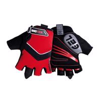 BIOTEX Cyklistické rukavice krátkoprsté - SUMMER - černá/červená M