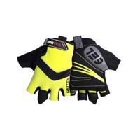 BIOTEX Cyklistické rukavice krátkoprsté - SUMMER - černá/žlutá M