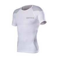 BIOTEX Cyklistické triko s krátkým rukávem - BIOFLEX RAGLAN - šedá/bílá XS-S