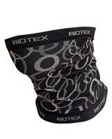 BIOTEX Cyklistický nákrčník - MULTIFUNCTIONAL - černá/šedá