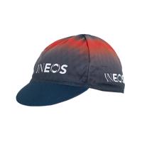 BONAVELO Cyklistická čepice - INEOS GRENADIERS '22 - červená/modrá
