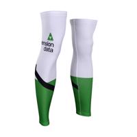 BONAVELO Cyklistické návleky na nohy - DIMENSION DATA 2019 - zelená/bílá
