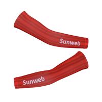 BONAVELO Cyklistické návleky na ruce - SUNWEB 2020 - červená S