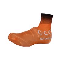 BONAVELO Cyklistické návleky na tretry - CCC 2020 - oranžová 40-43