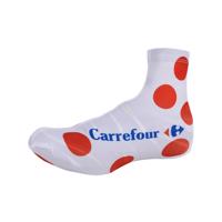 BONAVELO Cyklistické návleky na tretry - TOUR DE FRANCE - červená/bílá