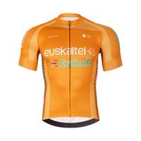 BONAVELO Cyklistický dres s krátkým rukávem - EUSKALTEL-EUSKADI - oranžová M