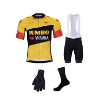BONAVELO Cyklistický mega set - JUMBO-VISMA 2023 - černá/žlutá