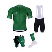 BONAVELO Cyklistický mega set - TOUR DE FRANCE 2024 - zelená/černá