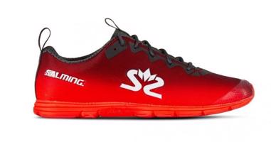 Boty Salming Race 7 Women Forged iron/Poppy Red