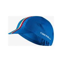 CASTELLI Cyklistická čepice - ITALIA CAP - modrá UNI