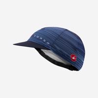 CASTELLI Cyklistická čepice - ROSSO CORSA - modrá