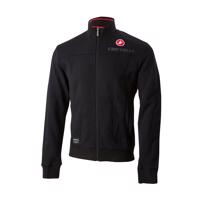 CASTELLI Cyklistická mikina - MILANO TRACK - černá XL