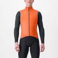 CASTELLI Cyklistická vesta - PERFETTO RoS 2 - oranžová 3XL