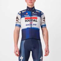 CASTELLI Cyklistická vesta - SOUDAL QUICK-STEP 23 - bílá/modrá