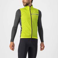 CASTELLI Cyklistická vesta - SQUADRA STRECH - žlutá 2XL