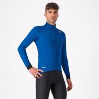 CASTELLI Cyklistická větruodolná bunda - SALTO - modrá 3XL