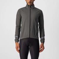 CASTELLI Cyklistická voděodolná pláštěnka - EMERGENCY RAIN 2 - zelená 2XL