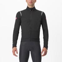 CASTELLI Cyklistická zateplená bunda - ALPHA DOPPIO RoS - černá 2XL