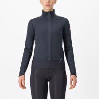 CASTELLI Cyklistická zateplená bunda - ALPHA DOPPIO ROS W - černá S