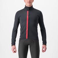 CASTELLI Cyklistická zateplená bunda - ENTRATA - černá 2XL