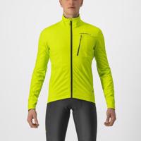 CASTELLI Cyklistická zateplená bunda - GO - světle zelená XL