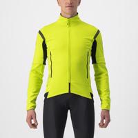 CASTELLI Cyklistická zateplená bunda - PERFETTO ROS 2 CONVERTIBLE - světle zelená 2XL