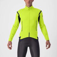 CASTELLI Cyklistická zateplená bunda - PERFETTO ROS 2 - žlutá 2XL